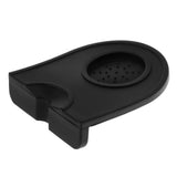 Maxbell Barista Coffee Espresso Latte Tamper Holder Silicone Pad Mat - Black Single