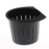 Maxbell Garden Self-watering Plant Flower Pot Wall Hanging Plastic Planter S white