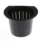 Maxbell Garden Self-watering Plant Flower Pot Wall Hanging Plastic Planter S white