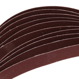 Maxbell 10 Pack Aluminum Oxide Abrasive Belt Sanding Sharpening Sander Belt 320 Grit