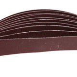 Maxbell 10 Pack Aluminum Oxide Abrasive Belt Sanding Sharpening Sander Belt 240 Grit