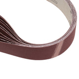 Maxbell 10 Pack Aluminum Oxide Abrasive Belt Sanding Sharpening Sander Belt 240 Grit