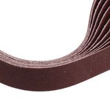 Maxbell 10 Pack Aluminum Oxide Abrasive Belt Sanding Sharpening Sander Belt 180 Grit