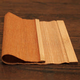 Maxbell 3 Pieces Bamboo Rectangle Placemats Table Mats Coasters 30x40cm Non-slip