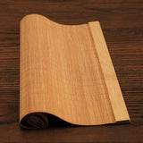 Maxbell 3 Pieces Bamboo Rectangle Placemats Table Mats Coasters 30x40cm Non-slip
