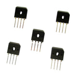 Maxbell 5 piece GBU808 Bridge Rectifier Diode Flat Bridge 8A 800V Single Phase 4 Pin