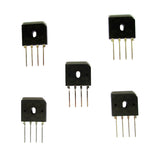 Maxbell 5 piece GBU808 Bridge Rectifier Diode Flat Bridge 8A 800V Single Phase 4 Pin