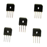 Maxbell 5 piece GBU808 Bridge Rectifier Diode Flat Bridge 8A 800V Single Phase 4 Pin