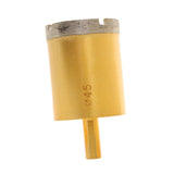 Maxbell Diamond Holesaw Tile Ceramic Glass Slate Porcelain Marble Drill Bits 45mm