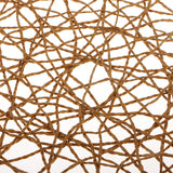 Maxbell Handmade Straw Woven Mat DIY Photo Props for Garden Home Decor Light Coffee