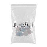 Maxbell 10 Pieces Acetic Acid Charms Pendants DIY Earring Jewelry Making light blue