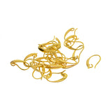 Maxbell 24Pcs Copper Earring Hook Ear Wires For Jewelry Findings Making Gold