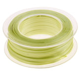 Maxbell 55 Yard Polyester Double Ribbon 3 mm for Gift Package Wrapping Light Green