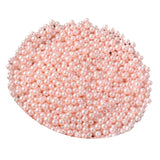 Maxbell 500pcs 6mm Round Plastic Imitation Pearl Spacer Beads DIY Craft Light Pink