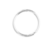 Maxbell 20 Pieces Silver Plated Soldered Closed Jump Rings Jewelry Findings 4mm