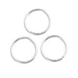 Maxbell 20 Pieces Silver Plated Soldered Closed Jump Rings Jewelry Findings 4mm