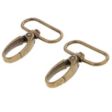 Maxbell 4pcs DIY Jewelry Accessories Metal Lobster Clasps Claw Hooks 3.2 cm Bronze