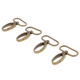 Maxbell 4pcs DIY Jewelry Accessories Metal Lobster Clasps Claw Hooks 3.2 cm Bronze