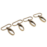 Maxbell 4pcs DIY Jewelry Accessories Metal Lobster Clasps Claw Hooks 3.2 cm Bronze