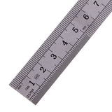 Maxbell Dual Side Stainless Steel Straight Ruler English/Metric Ruler 15cm