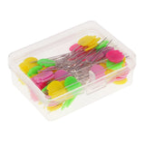 Maxbell Box Patchwork Pins Straight Pins DIY Quilting Tool Sewing Accessories Tulip