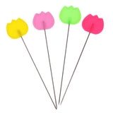 Maxbell Box Patchwork Pins Straight Pins DIY Quilting Tool Sewing Accessories Tulip