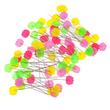 Maxbell Box Patchwork Pins Straight Pins DIY Quilting Tool Sewing Accessories Tulip