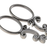 Maxbell Vintage Stainless Steel Tailoring Scissors Dressmaking Fabric Shears Silver