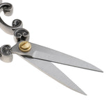 Maxbell Vintage Stainless Steel Tailoring Scissors Dressmaking Fabric Shears Silver