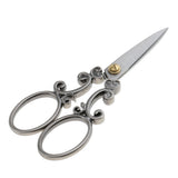 Maxbell Vintage Stainless Steel Tailoring Scissors Dressmaking Fabric Shears Silver