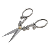 Maxbell Vintage Stainless Steel Tailoring Scissors Dressmaking Fabric Shears Silver