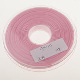 Maxbell 10mm Double Sided Satin Ribbon Spool Decor Craft Wedding Trim 25m Light pink