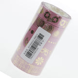 Maxbell 6 Pieces Washi Masking Tape Adhesive Decorative Tape for Scrapbooking Pink