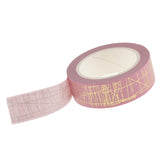 Maxbell 6 Pieces Washi Masking Tape Adhesive Decorative Tape for Scrapbooking Pink