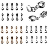 Maxbell 10 Pieces #3 Nylon Zipper Puller Slider Head Replacement Repair Kit White