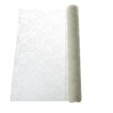 Maxbell Ingenious DIY Bouquet Base Handmade Rose Lace Floral Mesh for Decor Cream
