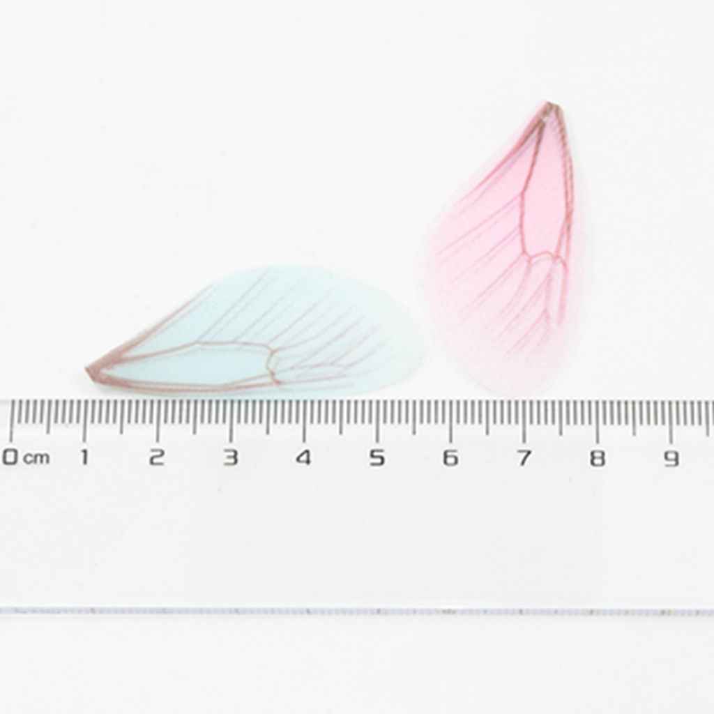 Maxbell 10pcs Dragonfly Wing Earrings Pendants for DIY Charm Jewelry Findings Mixed