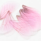 Maxbell 10pcs Dragonfly Wing Earrings Pendants for DIY Charm Jewelry Findings Pink