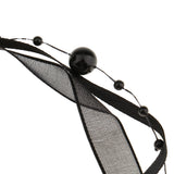 Maxbell 10m DIY Applique Sheer Mesh Beaded Lace Trim Ribbon 20 mm for Decor Black
