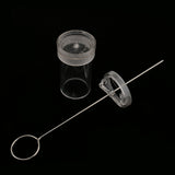 Maxbell Plastic Candle Making Model Flat Top Round Candle Craft Mold  8cm Height