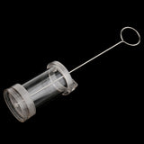 Maxbell Plastic Candle Making Model Flat Top Round Candle Craft Mold  8cm Height