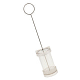 Maxbell Plastic Candle Making Model Flat Top Round Candle Craft Mold  8cm Height