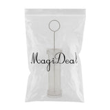 Maxbell Plastic Candle Making Model Flat Top Round Candle Craft Mold  15cm Height