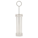 Maxbell Plastic Candle Making Model Flat Top Round Candle Craft Mold  15cm Height