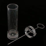 Maxbell Plastic Candle Making Model Flat Top Round Candle Craft Mold  15cm Height