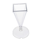 Maxbell 1 Piece Candle Mould Pyramid PC Plastic Material Handcraft DIY 5x5x10 cm