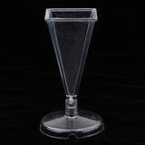Maxbell 1 Piece Candle Mould Pyramid PC Plastic Material Handcraft DIY 5x5x10 cm