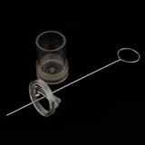 Maxbell Plastic Candle Making Model Flat Top Round Candle Craft Mold  6cm Height