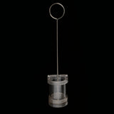 Maxbell Plastic Candle Making Model Flat Top Round Candle Craft Mold  6cm Height