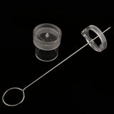 Maxbell Plastic Candle Making Model Flat Top Round Candle Craft Mold  4cm Height